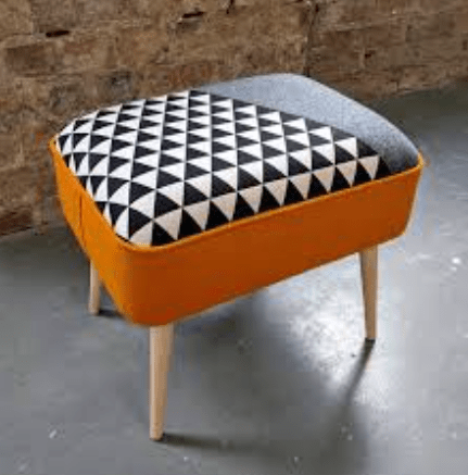 1 Seater Luxury minimalist Stool - 1540 - myhomestyle.pk