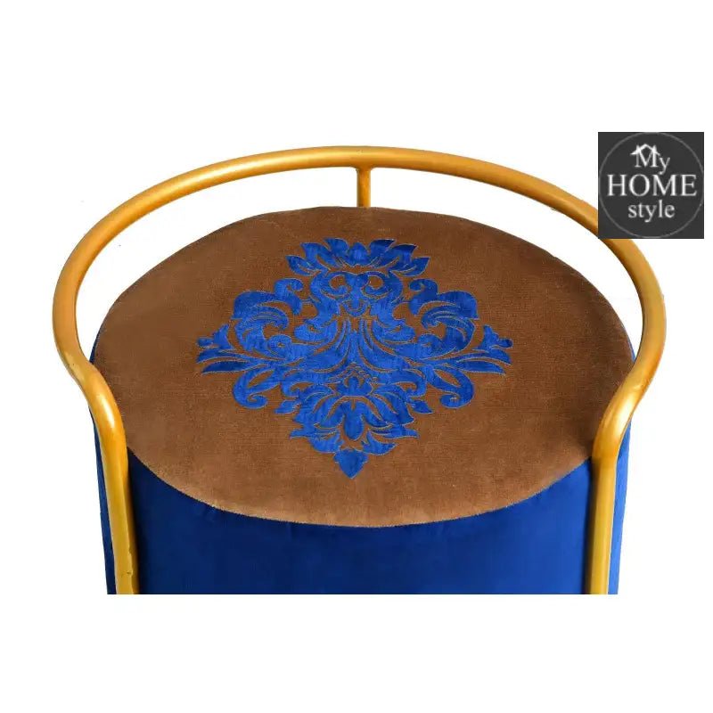 1 Seater Luxury Puffy Stool - 1186 - myhomestyle.pk