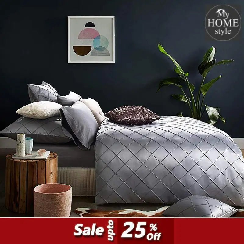 12 Pieces Grey Sequined luxury Bridal set - myhomestyle.pk