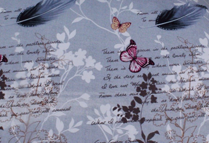 2 Pcs Printed Bed Sheet MHS - 1001 - myhomestyle.pk