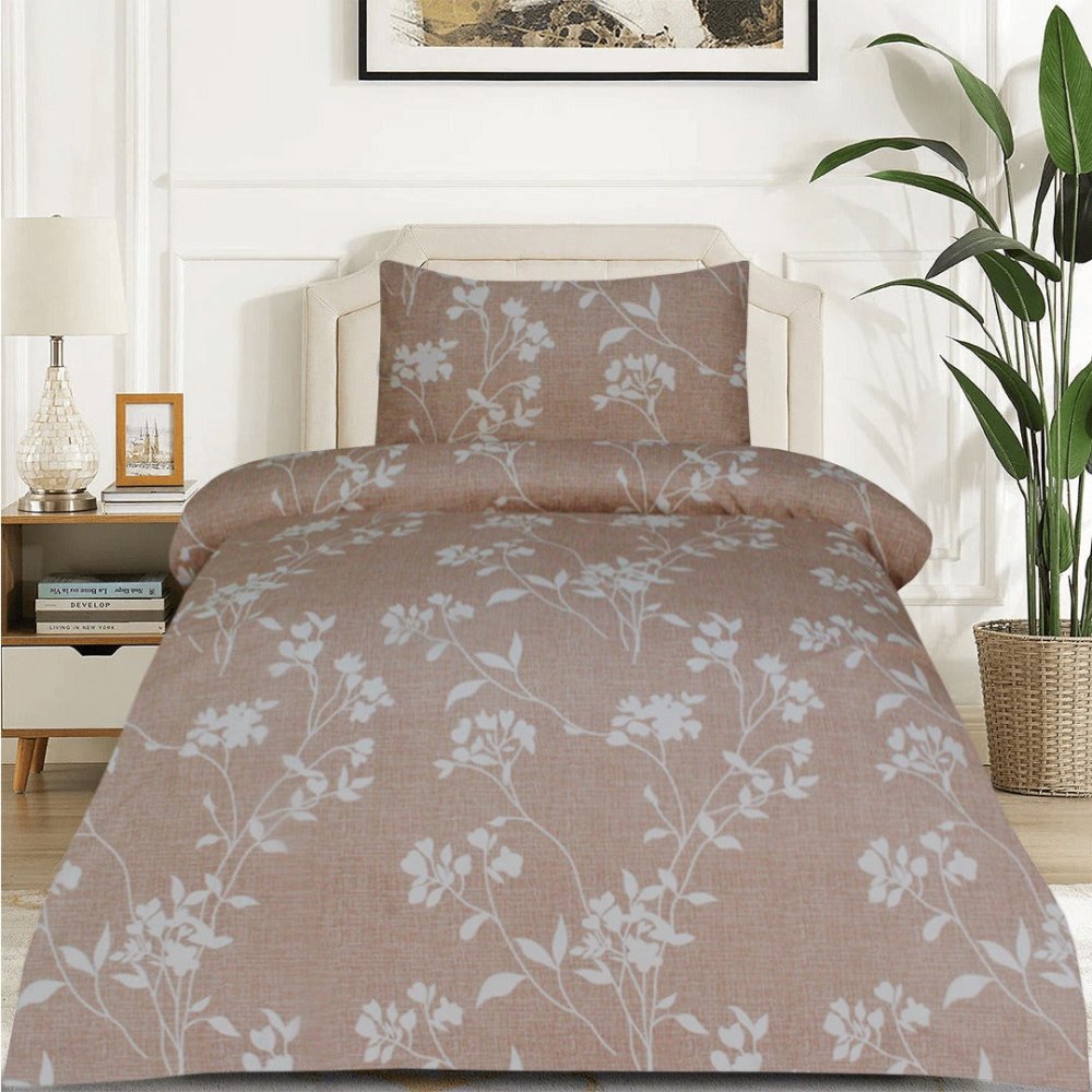 2 Pcs Printed Bed Sheet MHS - 1009 - myhomestyle.pk