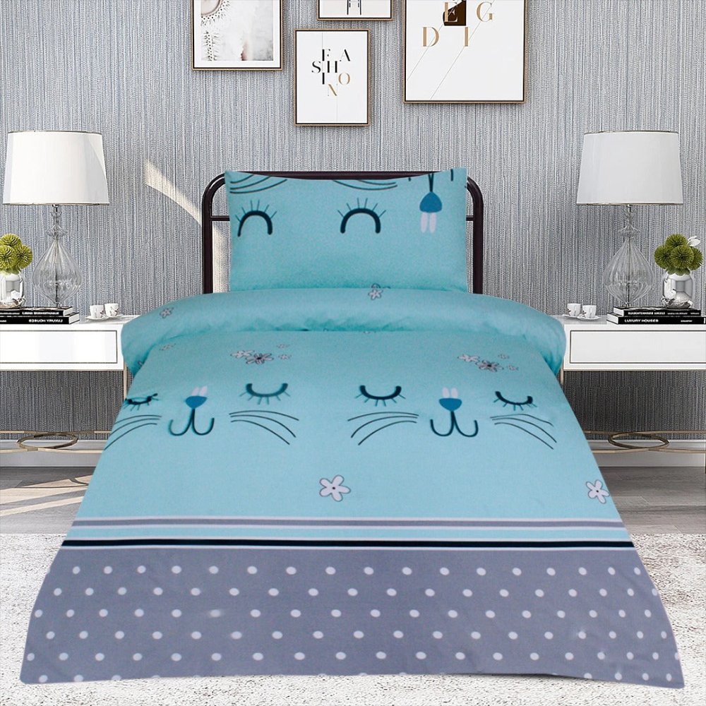 2 Pcs Printed Bed Sheet MHS - 1014 - myhomestyle.pk