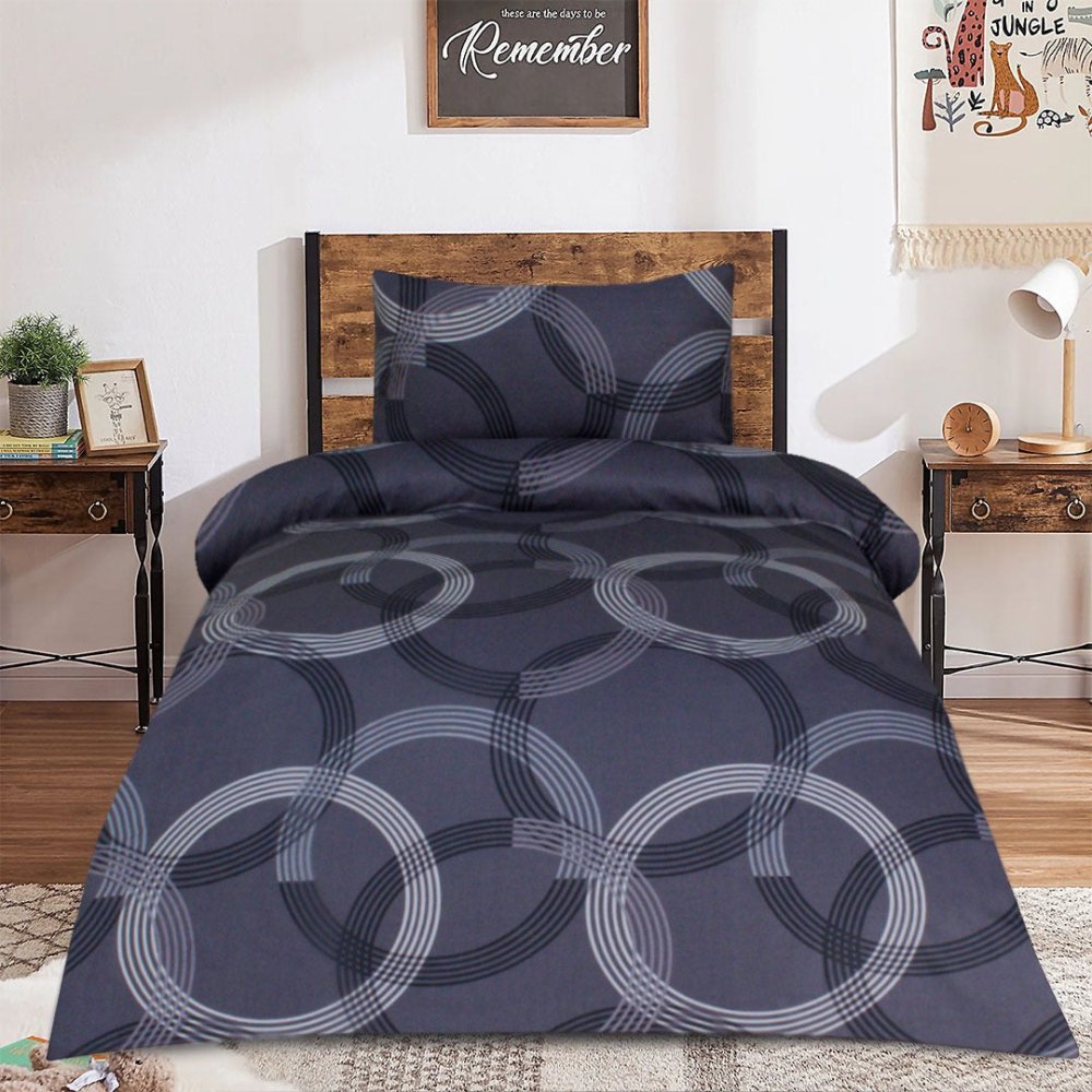 2 Pcs Printed Bed Sheet MHS - 1023 - myhomestyle.pk