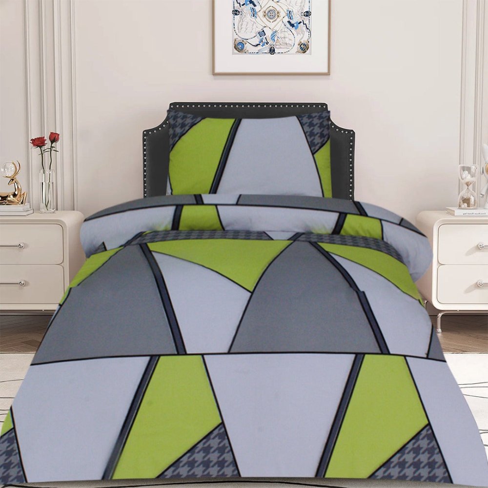 2 Pcs Printed Bed Sheet MHS - 1025 - myhomestyle.pk