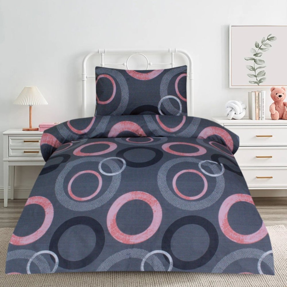 2 Pcs Printed Bed Sheet MHS - 1028 - myhomestyle.pk