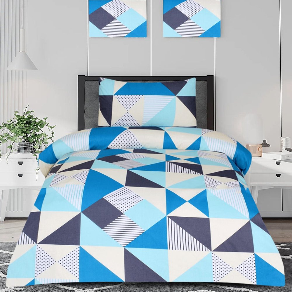 2 Pcs Printed Bed Sheet MHS - 1052 - myhomestyle.pk