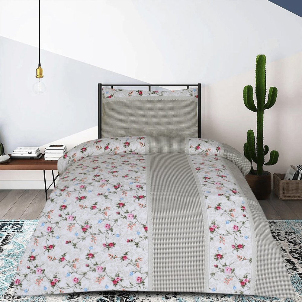 2 Pcs Printed Bed Sheet MHS - 1056 - myhomestyle.pk