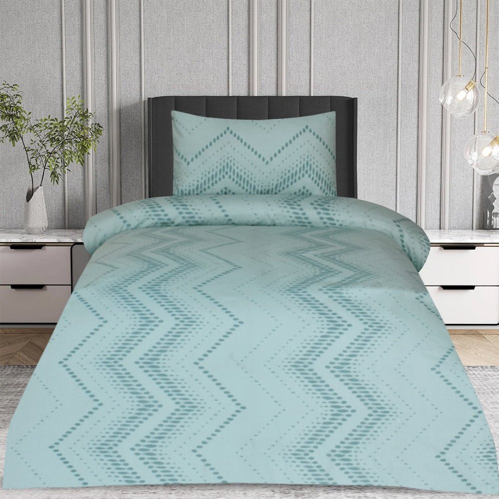 2 Pcs Printed Bed Sheet MHS - 1057 - myhomestyle.pk