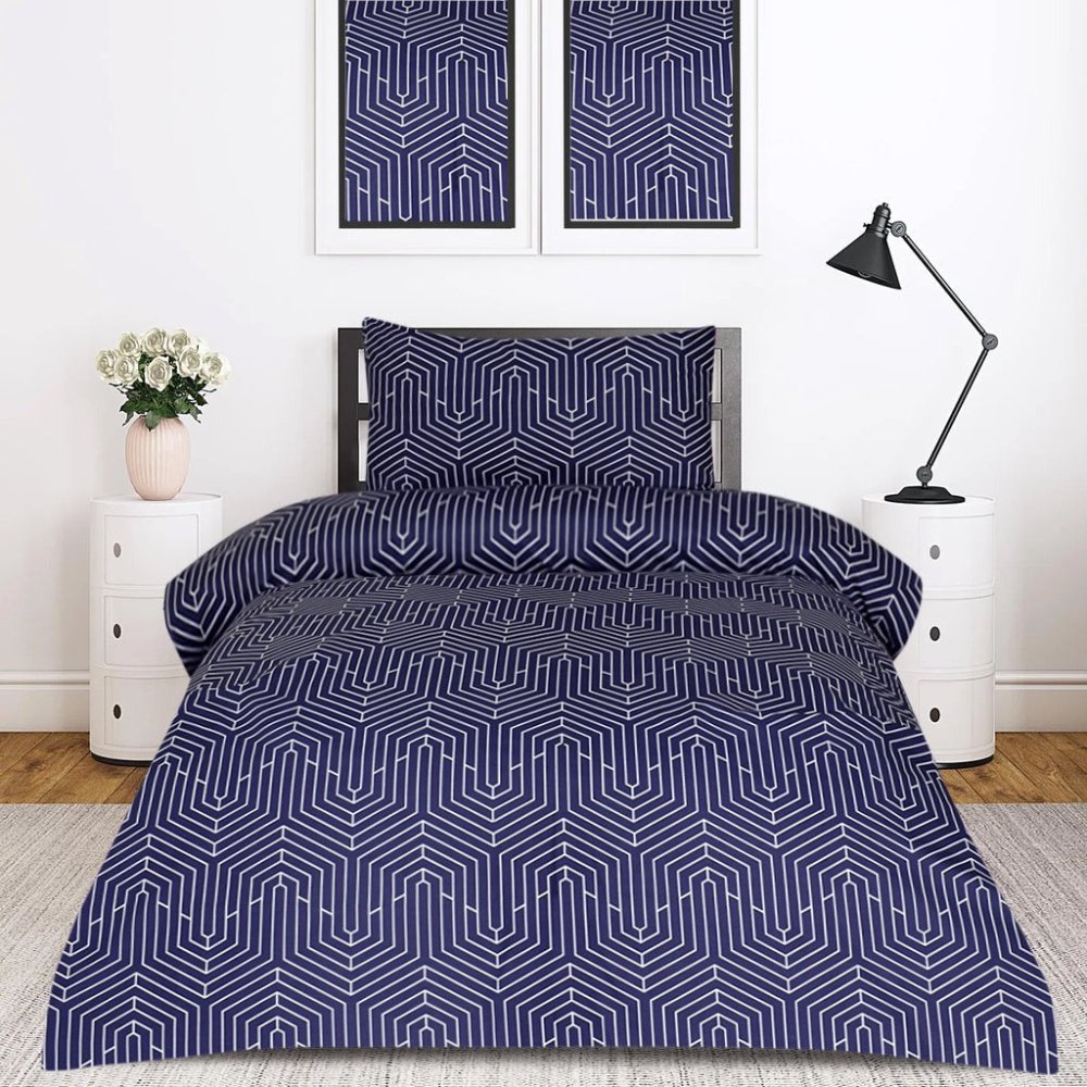 2 Pcs Printed Bed Sheet MHS - 1059 - myhomestyle.pk