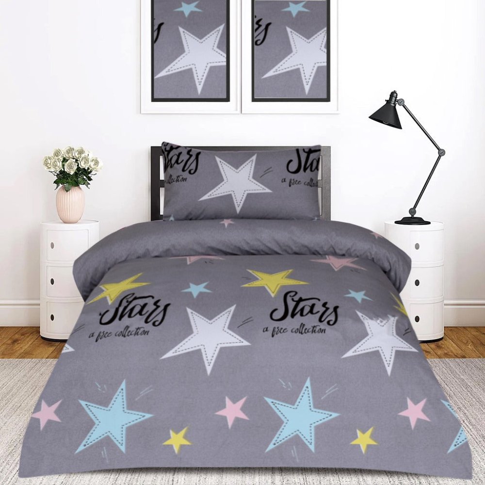 2 Pcs Printed Bed Sheet MHS - 1077 - myhomestyle.pk