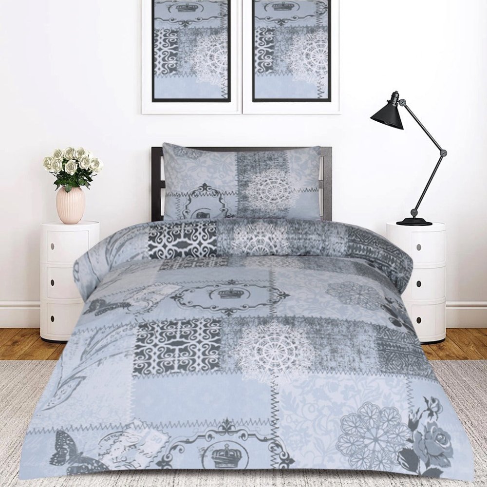 2 Pcs Printed Bed Sheet MHS - 1091 - myhomestyle.pk