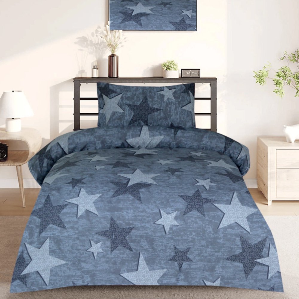 2 Pcs Printed Bed Sheet MHS - 1189 - myhomestyle.pk