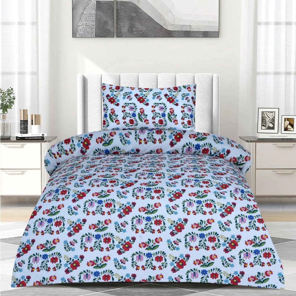 2 Pcs Printed Bed Sheet MHS - 1196 - myhomestyle.pk