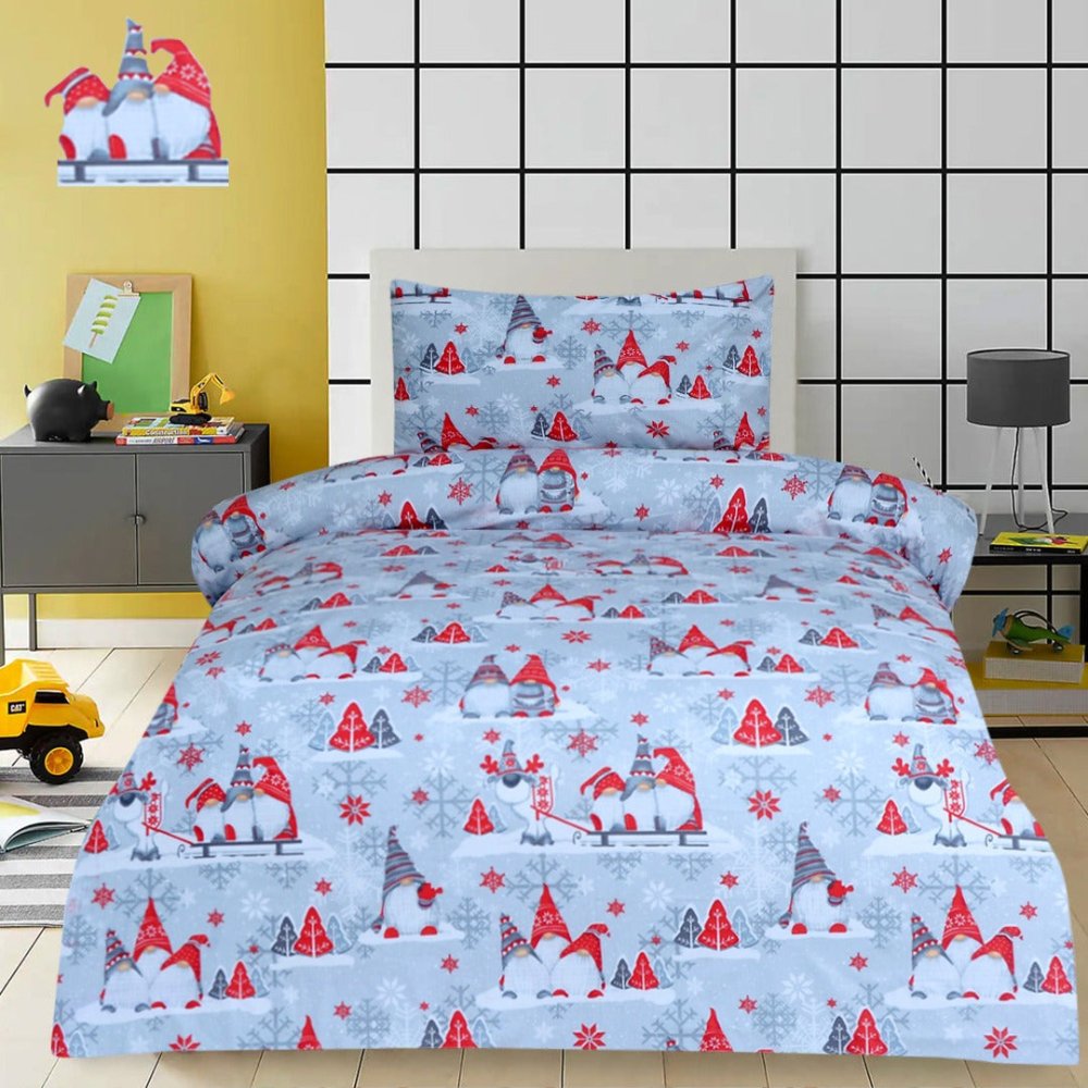 2 Pcs Printed Bed Sheet MHS - 1209 - myhomestyle.pk