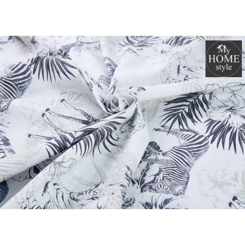 2 Pcs Printed Bed Sheet MHS - 689 - myhomestyle.pk