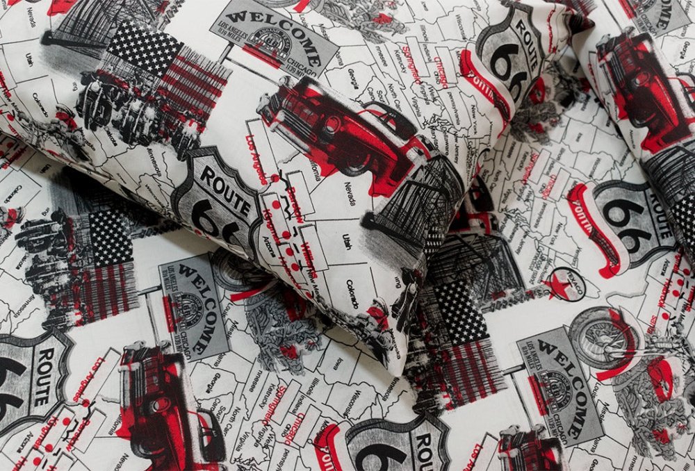 2 Pcs Printed Bed Sheet MHS - 905 - myhomestyle.pk