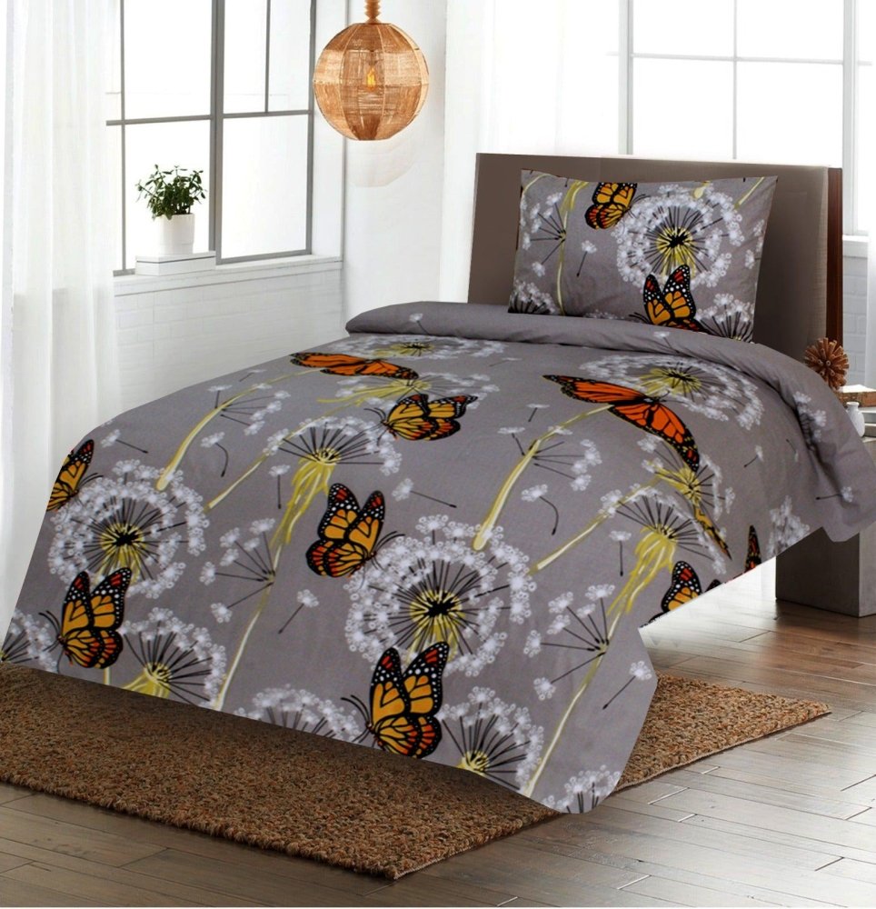 2 Pcs Printed Bed Sheet MHS - 918 - myhomestyle.pk
