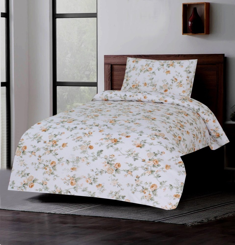 2 Pcs Printed Bed Sheet MHS - 929 - myhomestyle.pk