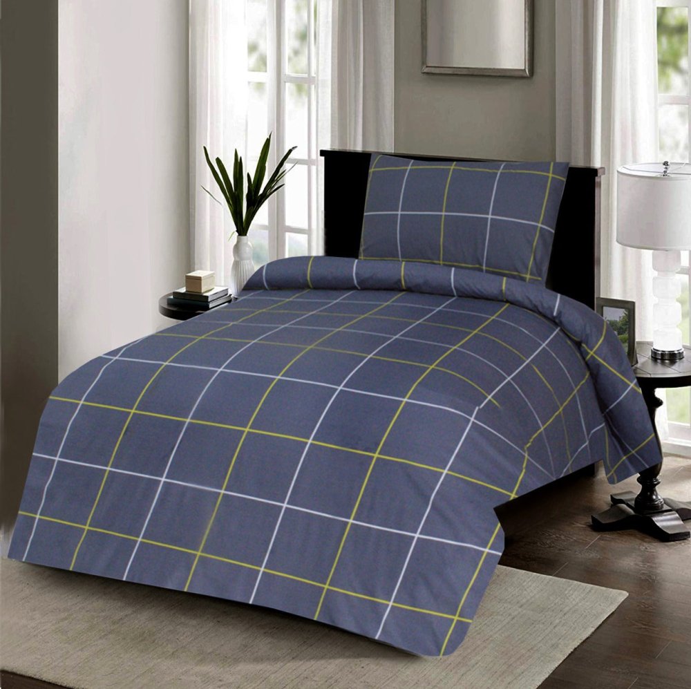 2 Pcs Printed Bed Sheet MHS - 933 - myhomestyle.pk
