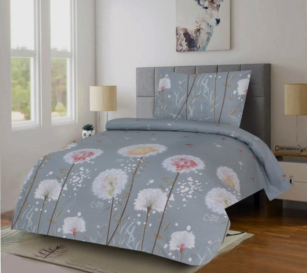 2 Pcs Printed Bed Sheet MHS - 936 - myhomestyle.pk
