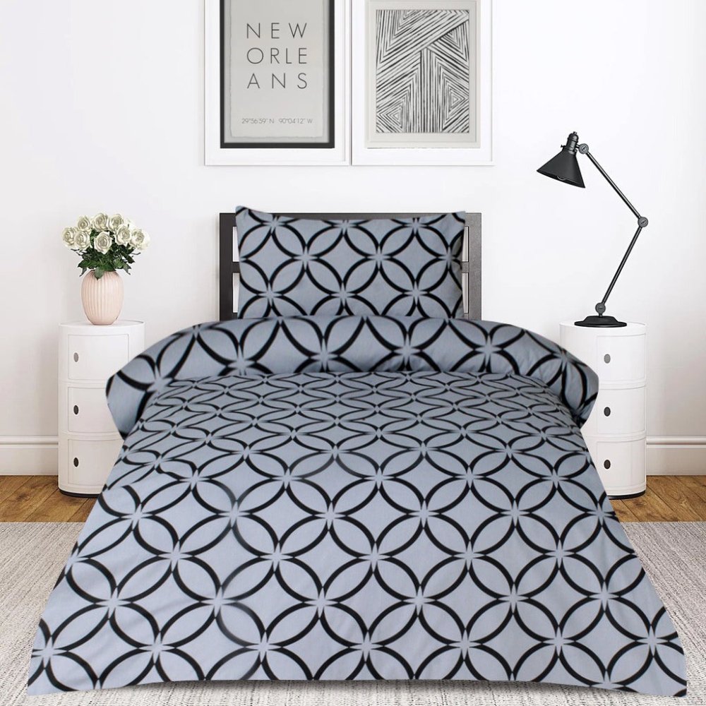 2 Pcs Printed Bed Sheet MHS - 947 - myhomestyle.pk