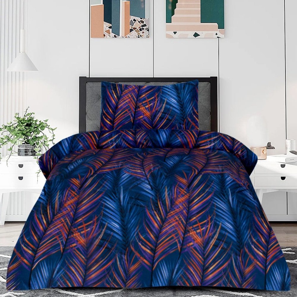 2 Pcs Printed Bed Sheet MHS - 956 - myhomestyle.pk