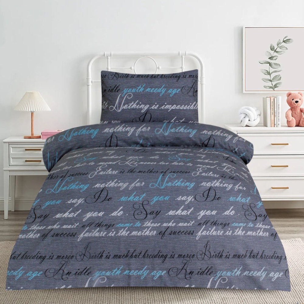 2 Pcs Printed Bed Sheet MHS - 965 - myhomestyle.pk