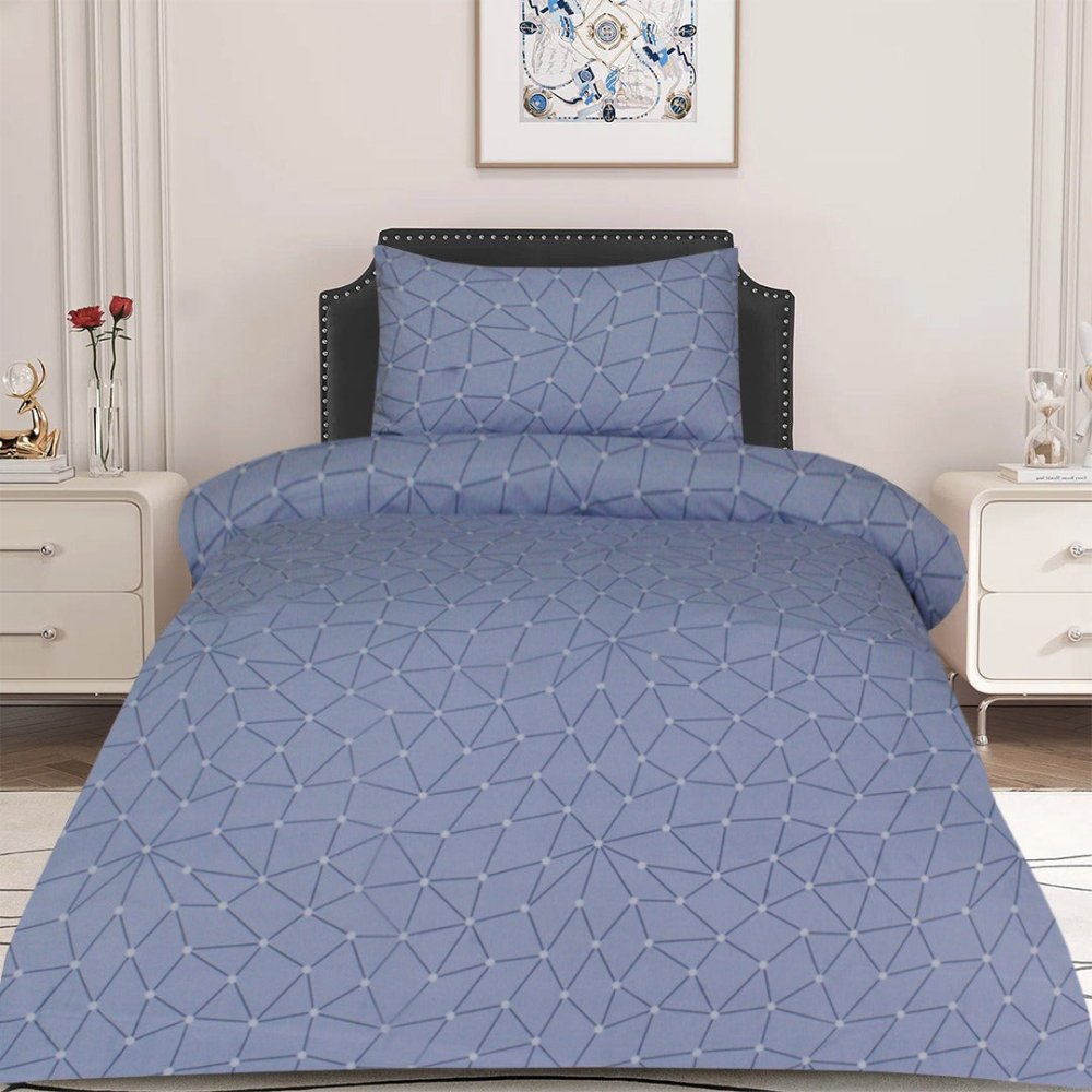 2 Pcs Printed Bed Sheet MHS - 969 - myhomestyle.pk