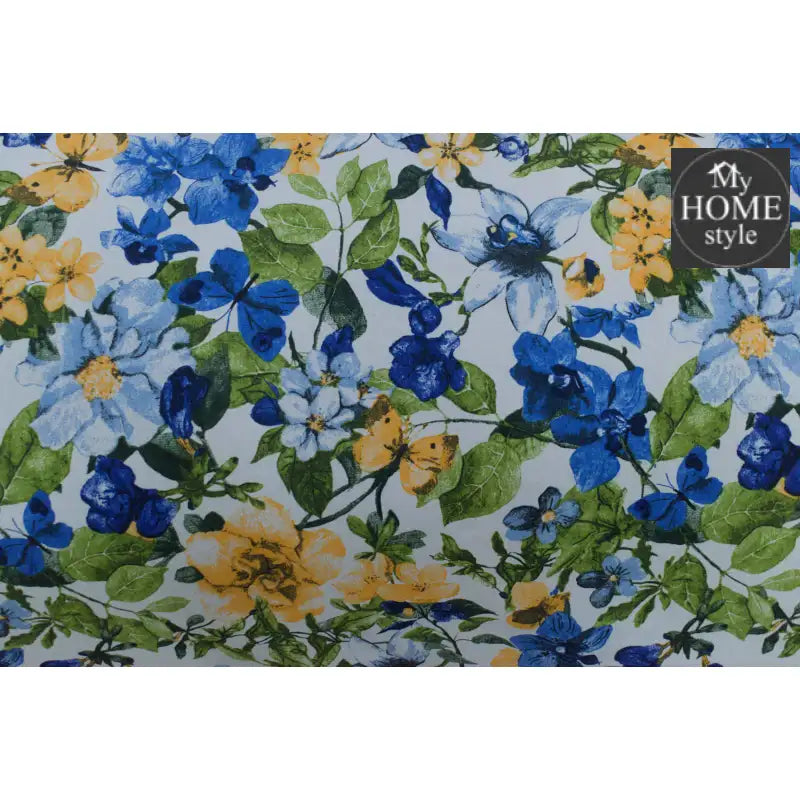 3 Pcs Printed King Size Bed Sheet 806