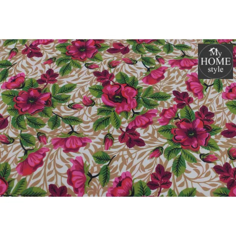 3 PCS PRINTED KING SIZE BED SHEET 812 - myhomestyle.pk