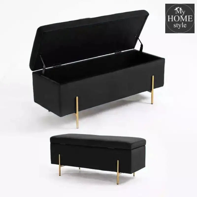 3 Seater Storage Box With Steel Stand - 960 - myhomestyle.pk