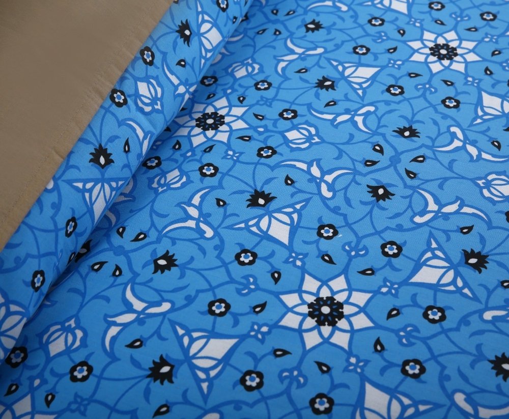 4 Pcs Elegant Bedsheet Set for Summer under AC Use - 1254 - myhomestyle.pk