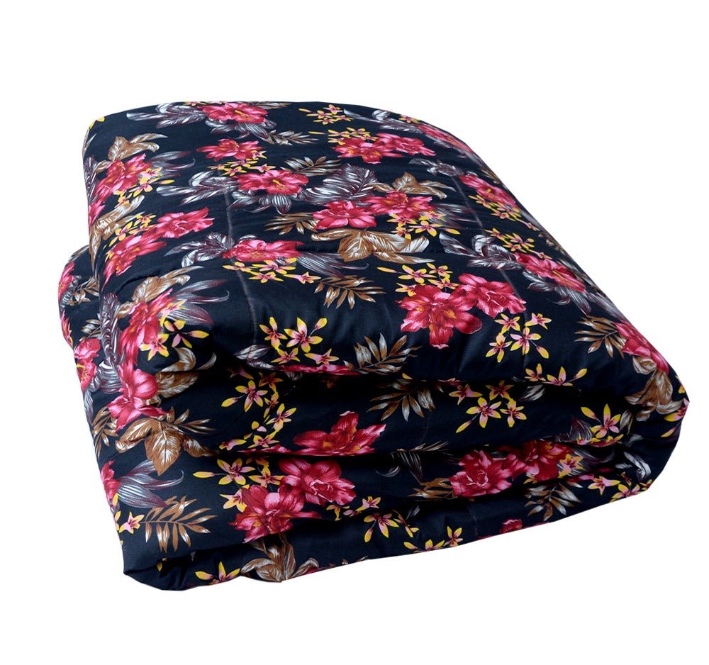 4 Pcs Luxury Printed Comforter Set - 1193 - myhomestyle.pk