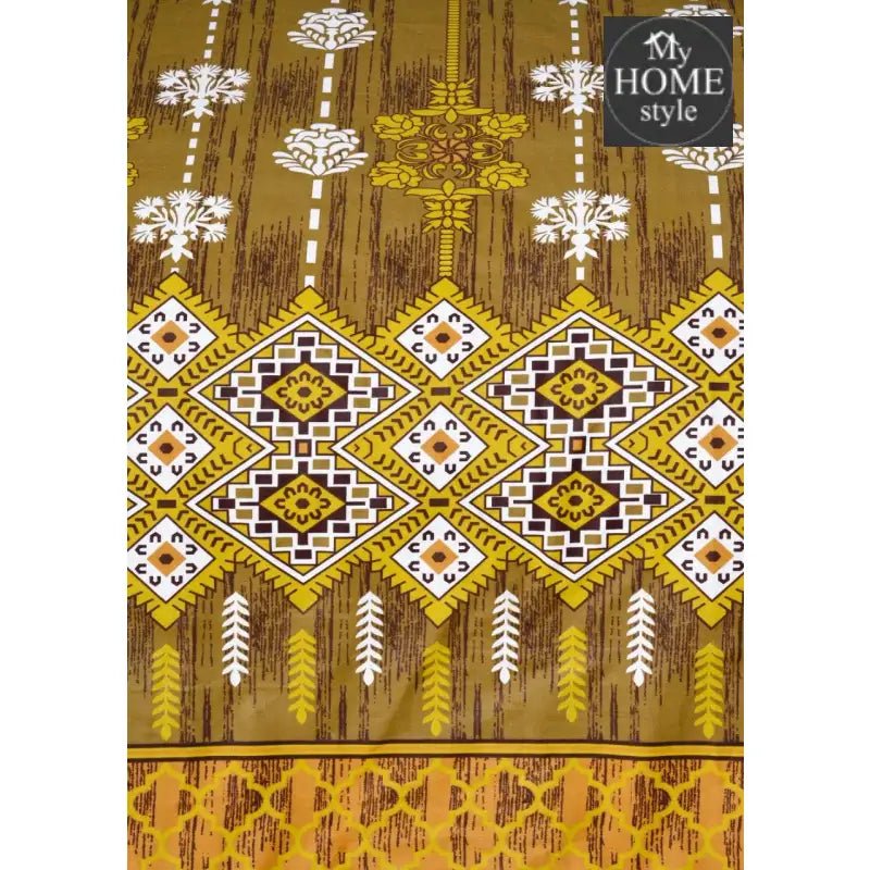 5 Pcs Printed Bed Sheet MHS - 588 - myhomestyle.pk