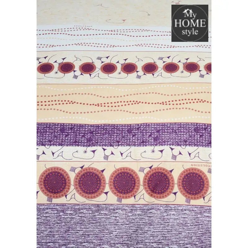 5 Pcs Printed Bed Sheet MHS - 643 - myhomestyle.pk