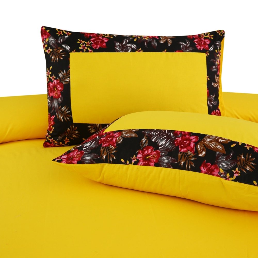 6 Pcs Luxury Mittered Duvet Set - 1258 - myhomestyle.pk