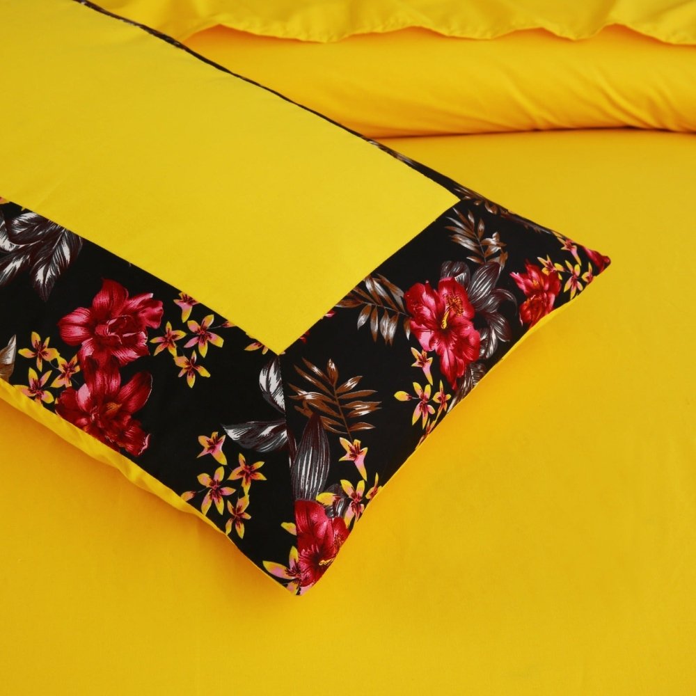 6 Pcs Luxury Mittered Duvet Set - 1258 - myhomestyle.pk
