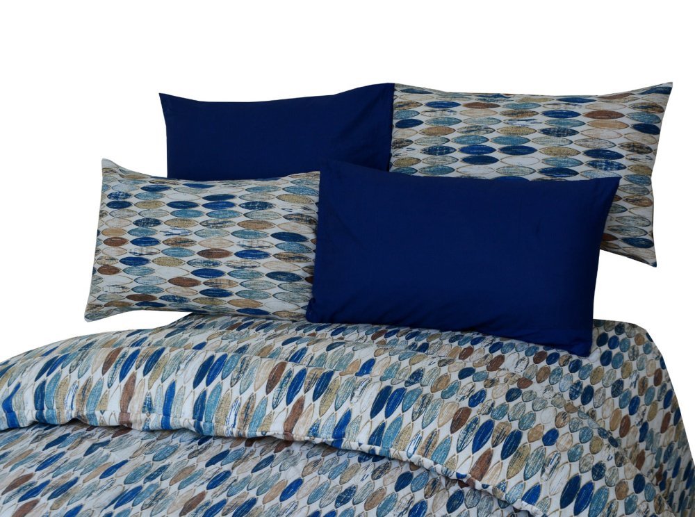 6 Pcs Luxury Printed Comforter Set - 1225 - myhomestyle.pk