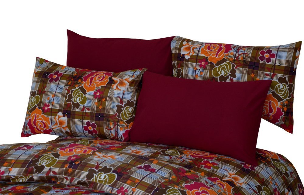 6 Pcs Luxury Printed Comforter Set - 1234 - myhomestyle.pk