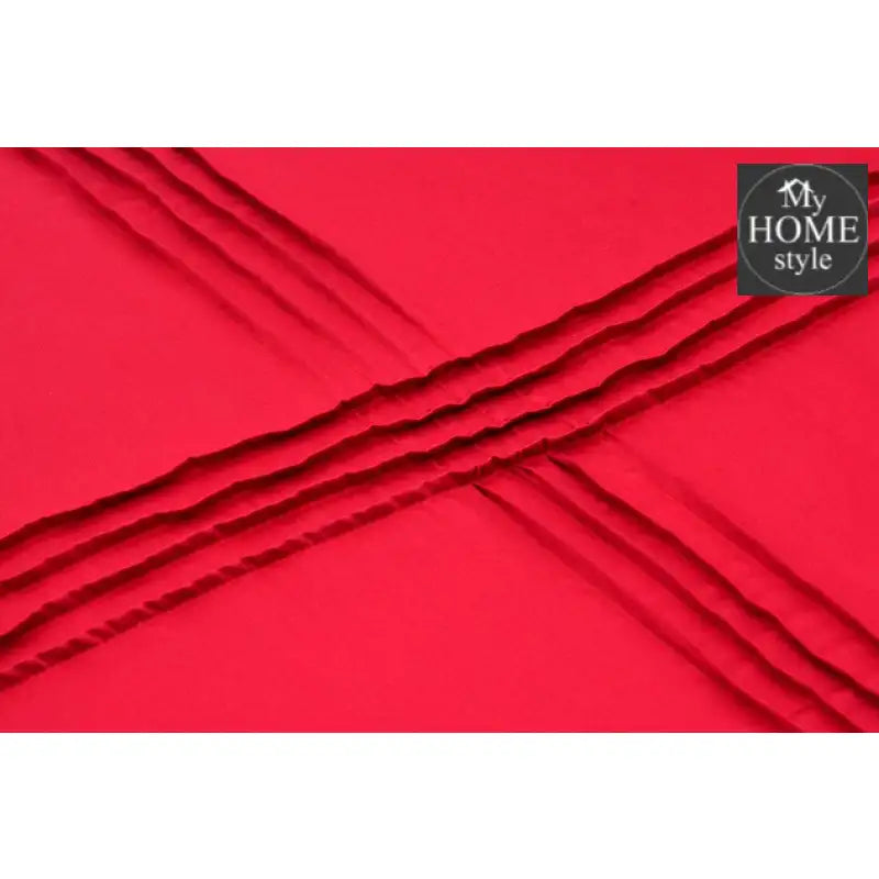 8 Pcs Embroidered Pleated Duvet Set - myhomestyle.pk