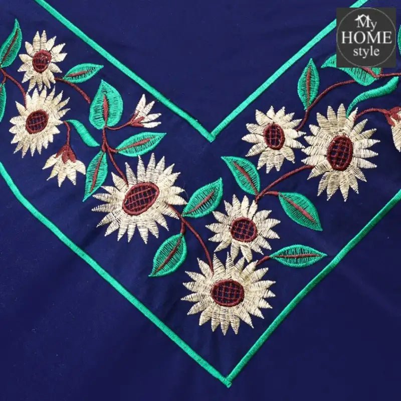 8 Pc's Luxury Embroidered Duvet Creative Design 02 - myhomestyle.pk
