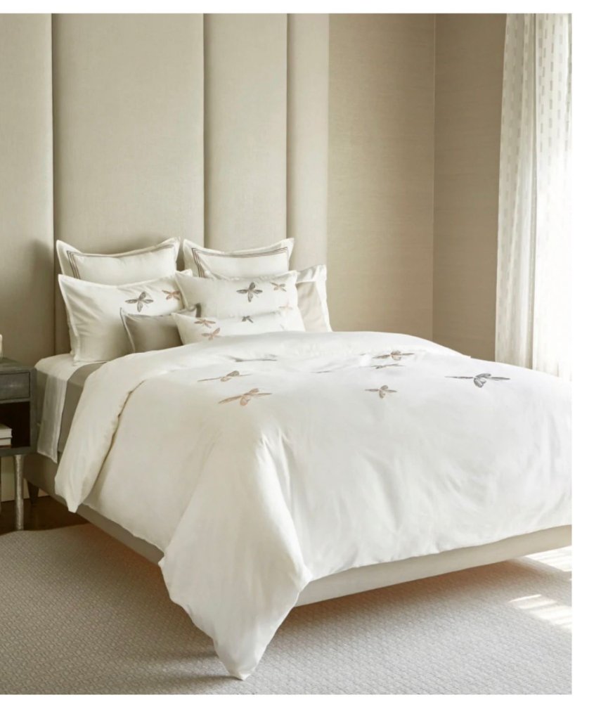 8 Pcs Luxury Satin Embroidered Duvet Set - 1223 - myhomestyle.pk