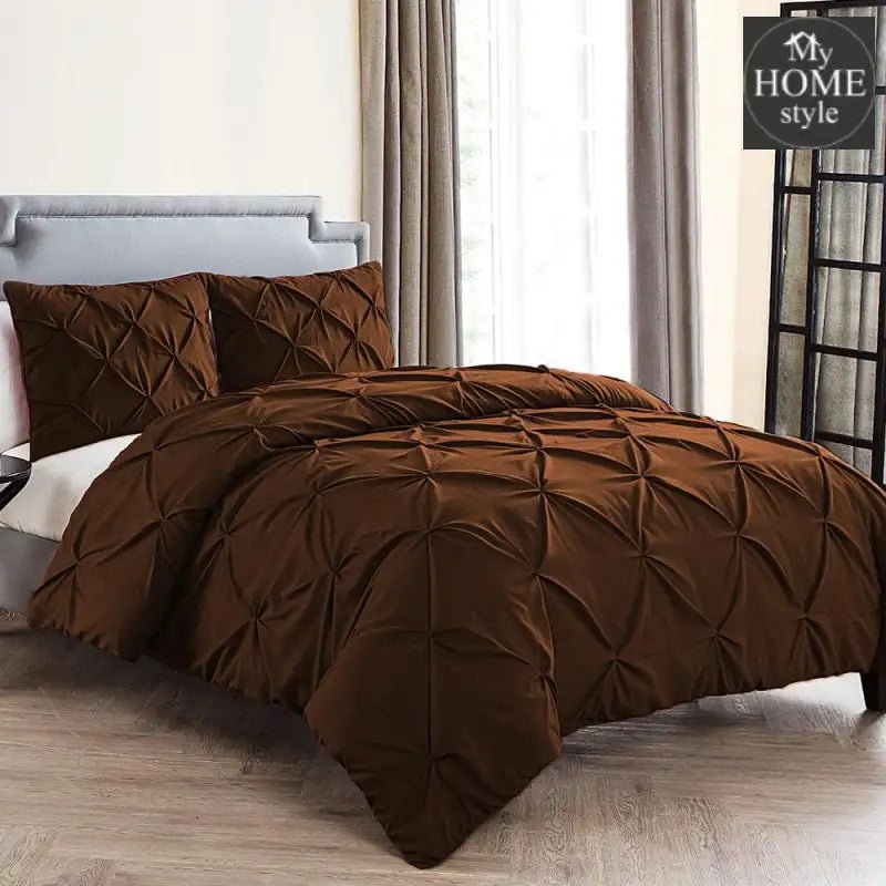 8 Pcs Pintuck Duvet set - myhomestyle.pk