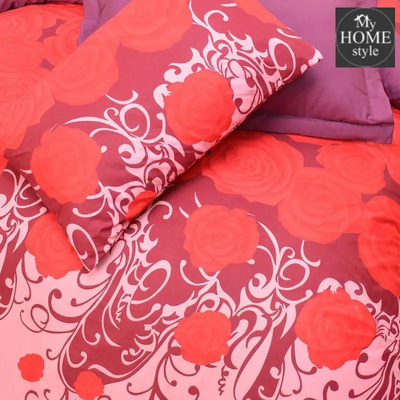 8 PC's Printed Duvet Set - myhomestyle.pk