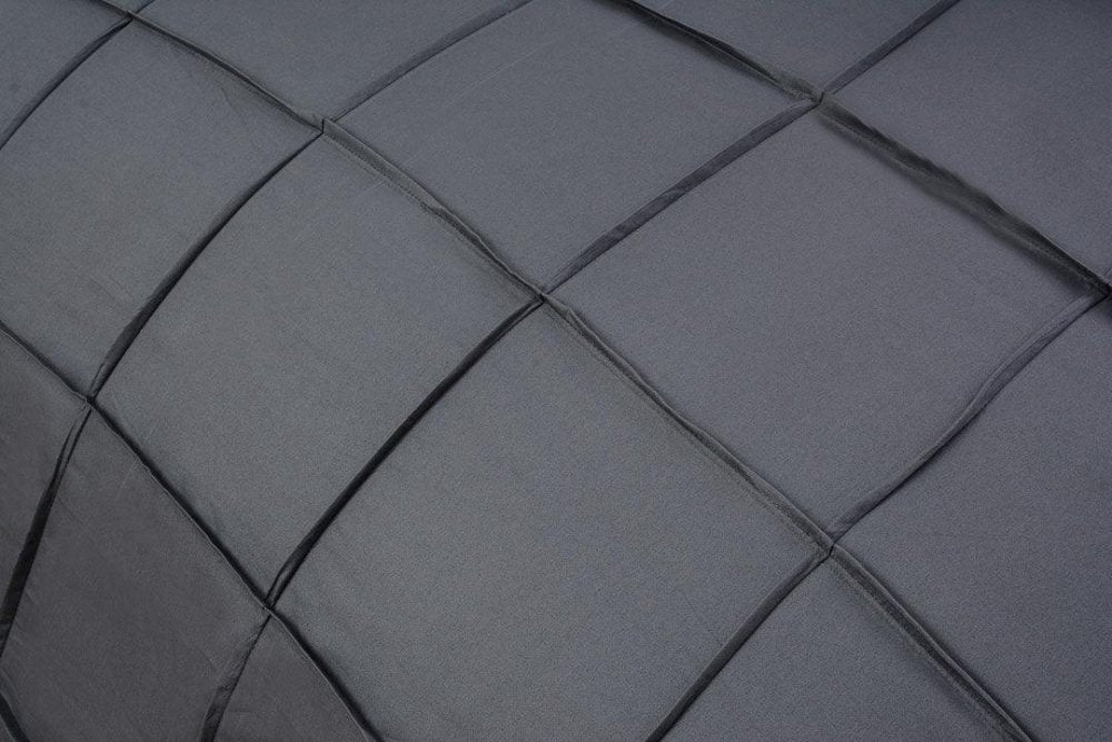 8 Pcs Square Pleated Duvet Set - Grey SC - myhomestyle.pk