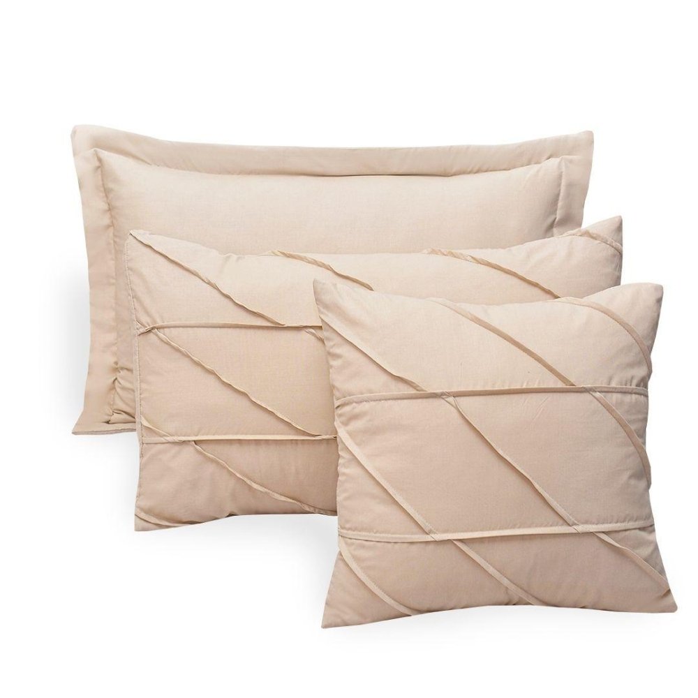 8pcs Pleated Duvet Set - PDS - 003 SC - myhomestyle.pk