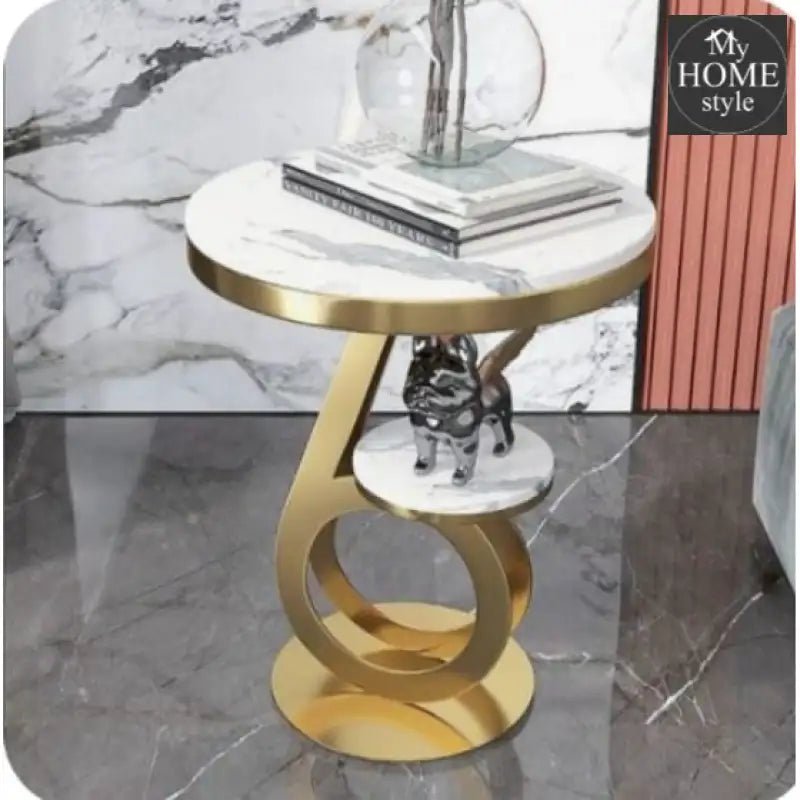 Benz's Round Coffee Table Sofa Side Corner Living Room End Bedside - 1270 - myhomestyle.pk