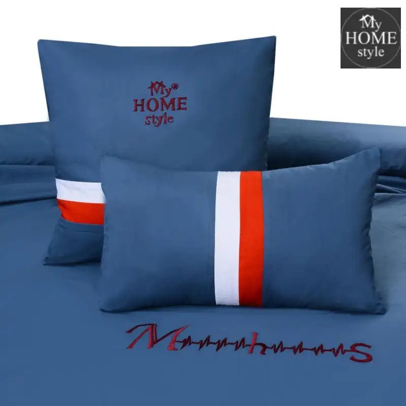 Customizable MY HOME STYLE Embroidered Duvet Set - myhomestyle.pk