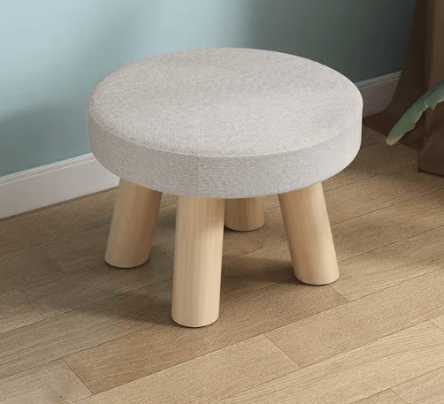 Elegant Creative Fabric Art Small Stool - 1469 - myhomestyle.pk