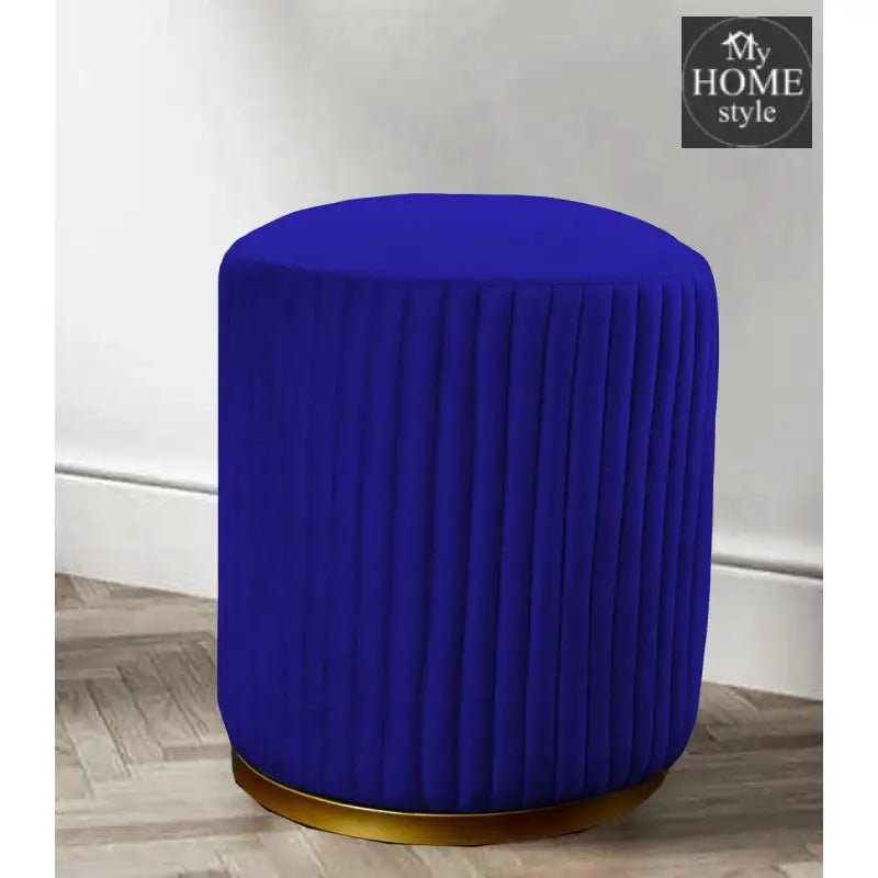 Large Pouffe Stool With Steel Frame - 1055 - myhomestyle.pk